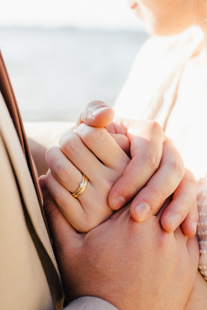Eine deutsch-französische Sommerhochzeit am Schwielowsee in Caputh